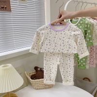 9m-6t Babies 100% Cotton Soft Underwear Clothes Suit Cute Cartoon Printing Clothings Set Kids Infant Girl Boy Pajamas 2pcs New  by Hs2023