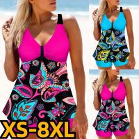 2023 Female Swimsuit Bikini Set Fashion Bathing Suit Summer Women Sexy Tankini Beachwear Swimdrss New Design Printing Swimwear