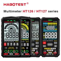 ZZOOI HABOTEST HT126 HT127 Digital Multimeter Auto Range DMM Voltmeter True RMS NCV AC DC Voltage Meter 6000 Counts Smart Multitester