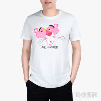 DOSH UNISEX T-SHIRTS PINK PANTHER เสื้อยืดคอกลม แขนสั้น ผู้ชาย-ผู้หญิง DPPMT5001-OW