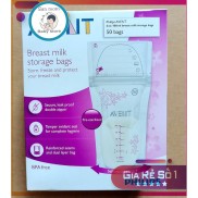 Túi Trữ Sữa Avent 180ml Sản Xuất Tại Mỹ , Trữ Sữa Sau Sinh Đông Lạnh