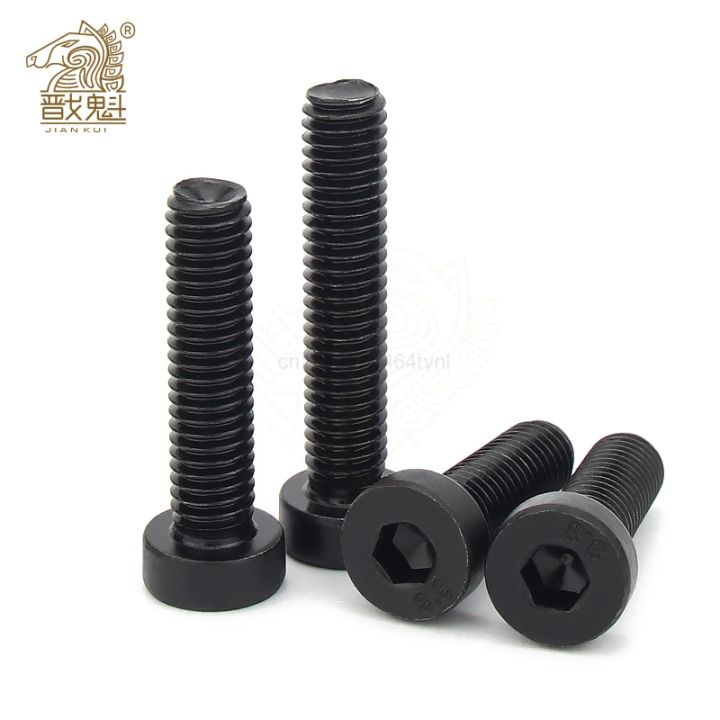 din7984-m3-m4-m5-m6-m8-m10-m12-grade-8-8-steel-black-hex-hexagon-socket-thin-low-short-profile-head-allen-cap-screw-bolt-b166