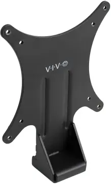 VIVO Height Adjustable VESA Adapter for Single 13 to 27 inch Monitor,  Accessory Bracket Kit for Individual Screen, Black, Stand-VAD3