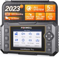 【 2023 Update Free】FOXWELL NT624 Elite OBD2 Scanner Full System Scan Digital Meter Gauge with ABS/SRS/Oil/EPB/Throttly Adjust Reset Check Engine Clean Fault Codes Reader Automotive Auto ODB 2 For All Universal Cars Diagnostic Tool