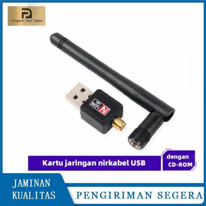 Usb 300m Kartu Jaringan Nirkabel Kartu Penerima Wifi Pemancar Pemancar Adaptor Komputer 2DB