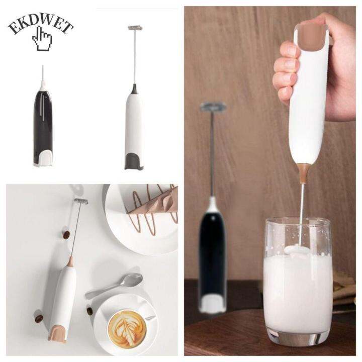 Electric Milk Frother Drink Foamer Whisk Mixer Stirrer Coffee Eggbeater  Latte