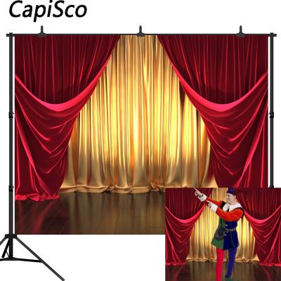 【✱2023 HOT✱】 liangdaos296 Capisco ชุดรูปแบบ3d สำหรับเวทีฉากหลังถ่ายภาพฉากหลังสีทองและสีแดงฉากหลังถ่ายภาพตกแต่งงานวันเกิดงานแต่งงานสตูดิโอ