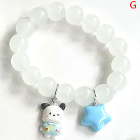 ?การผลิตใหม่?สร้อยข้อมือคริสตัล Sanrio น่ารักลูกปัดลายการ์ตูนลูกปัด Kuromi Cinnamoroll ลูกปัดบิดมือสำหรับผู้หญิงของขวัญเครื่องประดับผู้หญิง