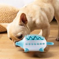 【YF】ஐ►▩  Dog Chew Balls Durable Soft Rubber Non Bite Resistant Food Treat Feeder Cleaning