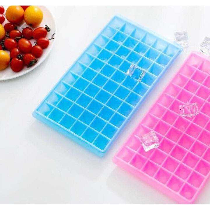 Easy Release Mini Ice Cube Trays 60 Holes Diamond Shaped Cube Makers