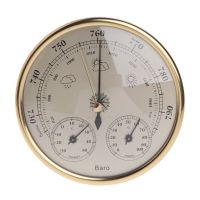 【hot】❏  Multifunctional Temperature Humidity Pressure Barometer Hanging