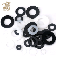 【2023】M2 M2.5 M3 M4 M5 M6 M8 M10 M12 M14 M16 M18 M20 White Black Nylon Plastic Flat Washer Plane Spacer Insulation Seals Gasket Ring