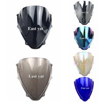 GSXR600 Motorcycle Double Bubble Windshield Wind Screen For Suzuki GSXR 600 750 K6 2006 2007 06 07