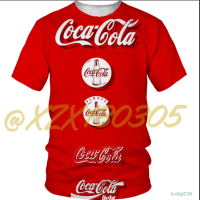 New！2023！Siap untuk pengiriman: logo Coca Cola 3D dicetak baju biasa pria 2023 24 High quality products （Freeprinting of names）