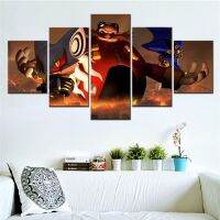 Lizhanmin ผ้าใบเกมโปสเตอร์ Sonic Forces WallCanvas ภาพวาดห้องนั่งเล่นห้องนอนพิมพ์ภาพ Modular Home Decor ภาพจิตรกรรมฝาผนัง