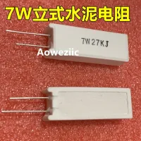 10Pcs 7W 30KJ 33K 36K 39K 43KJ 47K 51K 56K 68K 75KJ 82K 100K 120K 150K OHM Vertical Ceramic Cement Resistors ±5 RX27 5 SQM