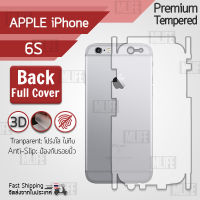 ฟิล์มกันรอยหุ้มเต็มหลัง 3D iPhone 6S สีใส ฟิล์มหลังเครื่อง ฟิล์มกันรอย ฟิล์มกระจก กาวเต็มจอ ฟิล์มกันรอย - Back Full Cover Film Protector for 3D For iPhone 6S Clear