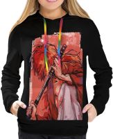 HARIBHAKT Anime Rurouni Kenshin Himura Kenshin WomanS Hoodie Comfort Sweatshirt Pullover Hooded With Pockets