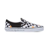 VANS  CLASSIC SLIP-ON LOVE ME / LOVE ME NOT DAISY TRUE WHITE