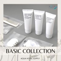 [แพ็คชนิดละ125ชิ้น] รุ่น Basic งานหลอด ของใช้ในโรงแรม ของโรงแรม Amenities Kit ของใช้ในห้องน้ำ hotel supplies อเมนิตี้