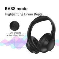 Hot QCY H2ไร้สายบลูทูธ5.3หูฟัง Bass HIFI ชุดหูฟังสเตอริโอหูฟัง Over The Ear หูฟังสำหรับเล่นเกม60ชั่วโมงเวลาเล่น