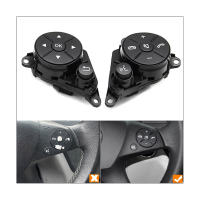 Steering Wheel Button Switch Replace Steering Wheel Button Switch for Mercedes Benz C E GLK Class W204 X204 20482104519107 20482103519107