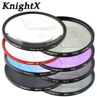 ฟิลเตอร์ Knightx ND ND16 ND4 ND2 UV 49 52 55 58 62 67 67 77เลนส์สีฟิลเตอร์สำหรับกล้องแคนนอน EOS 1100D 700D 650D 600D กล้อง18-55มม.