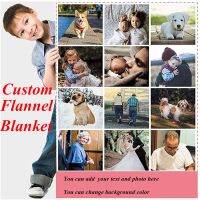 Custom Blanket with Picture Custom Collage Blanket Make A Customized Throw Blanket for Kids/Adults/F