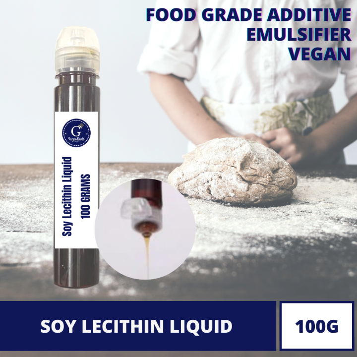 [FOOD GRADE] Soy Lecithin / Soya Lecithin Liquid 100G (Emulsifying