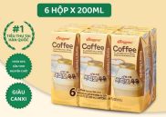 Lốc Sữa Coffee Binggrae Hoa Quả Hàn Quốc Hộp 200Ml - Lốc 6 Hộp Cafe
