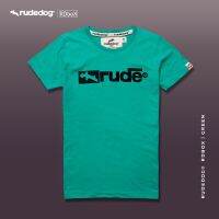 Rudedog เสื้อยืดชาย รุ่น Box19 สีเขียว (ราคาต่อตัว)