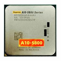 A10 A10-Series 5800K 5800 Quad Core เครื่องประมวลผลซีพียู AD580KWOA44HJ AD580BWOA44HJ FM2ซ็อกเก็ต0