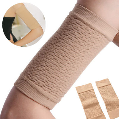 2Pcs ลดน้ำหนักแคลอรี่ปิด Slim Slimming Arm Shaper Massager Sleeve Slimming Wraps แขนลดน้ำหนัก Fat Burning Wrap Bands