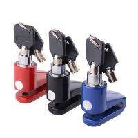 【CC】✜♟  Motorcycle Disc Brake Lock Anti-theft U-shaped Safety With Bracket Keys Electric