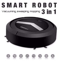 ROB หุ่นยนต์ดูดฝุ่น SMART ROBOT 3 in 1  อัตโนมัติ ดูด กวาด ถู หุ่นยนต์ถูพื้น เครื่องดูดฝุ่นอัตโนมัติ เครื่องดูดฝุ่นอัฉริยะ