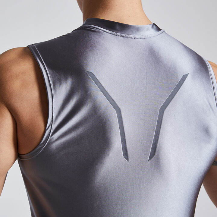 omg-future-technology-cool-feeling-ice-silk-tight-stretch-sleeveless-fitness-clothes-mens-training-sports-vest-running-summer