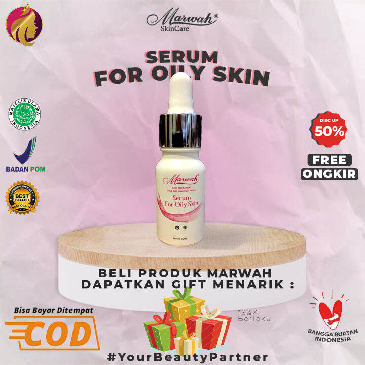 Marwah serum for oily skin / serum komedo ori bpom serum marwah