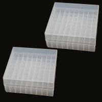 、’】- 36/81 Positions 1.5/1.8/2/5Ml Laboratory Polypropylene Cover Ep Frozen Pipe Tube Dedicated Freezer Storage Box