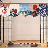 Cartoon Patterns Short Curtain Kitchen Partition Curtain Household No Punching Curtain Window Partition Curtain