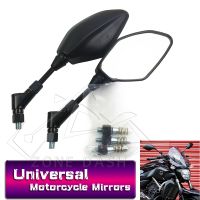 Motorcycle rearview mirror for yamaha Black Handle mirror for MT25 MT03 MT07 FZ-07 MT09 FZ09 FJ-09 2013 2014 2015 2016 2017 2018