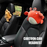 Car Headrest Pillow Auto Durable Seat Head Support Automobile PP Cotton Head Rest Pillow For Neck Protection Interior Accessory Seat Cushions