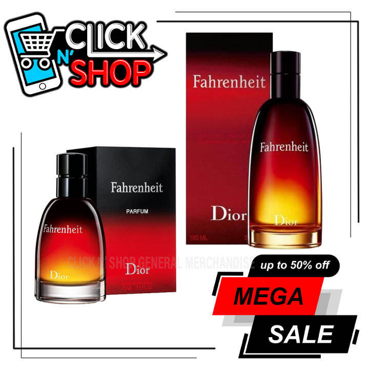 D10r Fahrenhei Parfum & EDT | Lazada PH