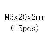 แผ่นแบน M6 16-35Mm Od ขยาย Mesonm เพิ่มหนาเครื่องซักผ้าหนา1.5/3/3มม