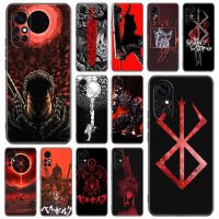 เคสโทรศัพท์ Anime Berserk Guts Honor 60 50 SE 30S Mate 30 20 10 Lite 40 Nova 9 8 Pro Y60 8i 7i 7SE 5T ฝาครอบพรีเมี่ยม