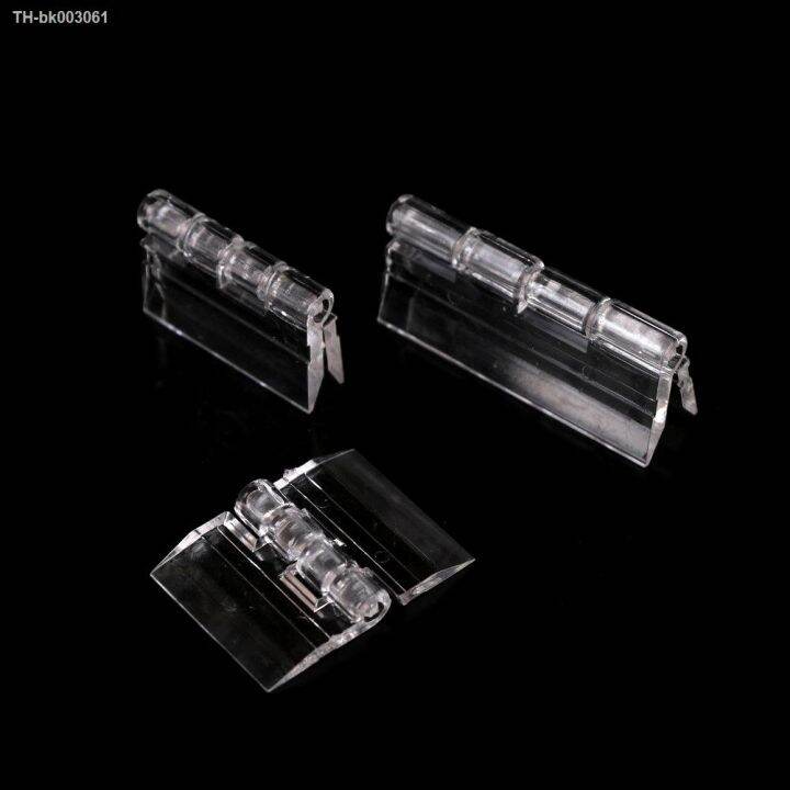 10pcs-plastic-folding-hinges-transparent-hinge-durable-clear-acrylic-hinge-tools