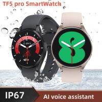 แบรนด์เดิมใหม่ TF5 Pro AI Voice Wireless Smart Watch อัตราการเต้นของหัวใจออกซิเจนในเลือด Bluetooth Call Men Women Smartwatch