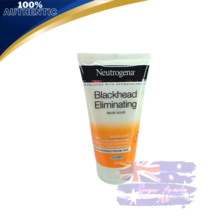 Neutrogena Blackhead Eliminating Facial Scrub 150ml Lazada PH