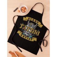 Scary Tattoo Artist Ink Art Job  Apron Tattooists Artist Gift Kitchen Cooking Tablier Cuisine Chef Gardening