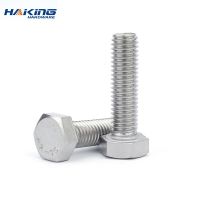 10pc M3 M4 M5 M6 M8 A2 304 Stainless Steel Metric Threaded DIN933 External Hex Hexagon Head Cap Screw Bolt Thread Dia 3/4/5/6mm Screw Nut Drivers