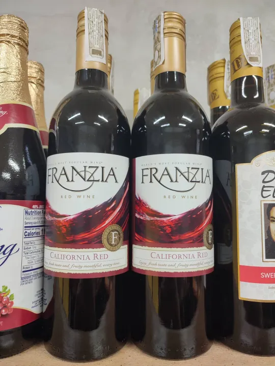Franzia California Red Wine in Bottle 750ml Lazada PH